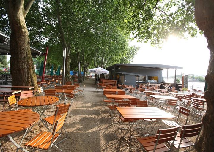 Konigsbacher Biergarten am Deutschen Eck